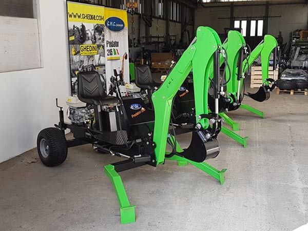 CMC Chianura vendita predator 205 miniescavatore modena